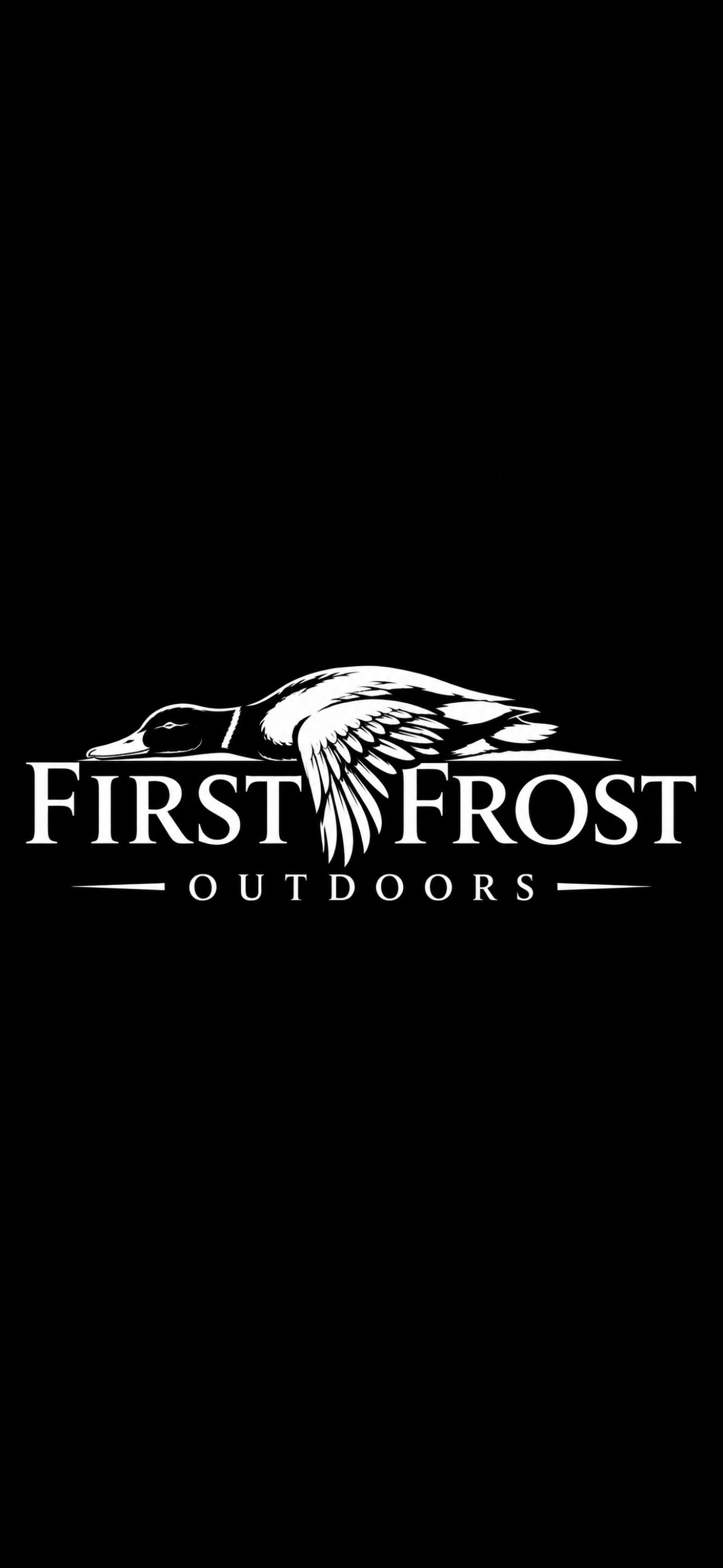 First Frost Outdoors